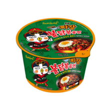 삼양 짜장 불닭 볶음면 105g x 4개