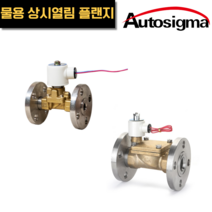 효신 황동 솔레노이드 밸브 물 상시열림 10K 플랜지 HPWO 15AF - 50AF 오토시그마, HPWO 2150AF(2190F), AC 220V