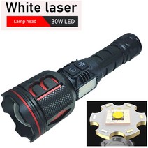 동화상사 LED 충전식 작업등 손전등 후레쉬 18650충전지, 1개