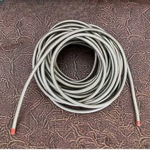 제전로프 방지 전도성 제전사 절연 방지 줄 8MM 10M, 6mm 직경의 은색 섬유 소재 정전기 로프