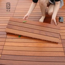 데크시공 정원 전원주택 DIY 마당 합성데크 베란다, 1㎡파인애플 그리드 900x300 단일 가격