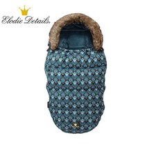 엘로디디테일 스트롤러백 유모차 풋머프 방한커버 방수 레인 커버 침낭 블랭킷 유모차용품, 100cm, Everlast Feather