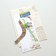 SOV 전통기념품 금속 책갈피 북마크 S사이즈, 04.S부메랑, 1개