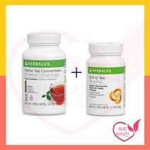 미국허벌라이프 티세트 / 허벌티 오리지널 102g + 엔알지티 60g, 레몬맛, 라즈베리맛, 피치맛