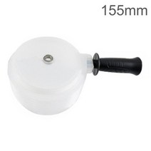 목공집진기 소형 집진기 155mm 180mm 2 Sizes Electric Drill Dust Cover Bowl for Rotary Drilling with Handle Impa, 02 Size 155mm