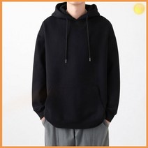 커플 후드 티 무지 오버핏 캐주얼 추천 남녀 공용 패션 데이트 룩북 외출 편한 옷 대 학생 리빙 센스 디자인 가성비 패셔니스타 IS-TS06