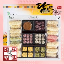 프레시데이 담양한과 전통 한과선물세트 꽃창포 (2단), 30g, 1세트