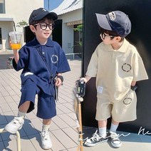 (바로배송) 마이슈마켓 남아 상하복 아기 상하세트 유아상하복세트 초등 저학년 형제룩 여름 남자아기옷 선물 캐주얼
