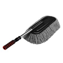 극세사 자동차 먼지떨이 외부 내부 클리너 클리닝 디테일 키트 사이즈 39.9cm(15.7인치) 긴 접이식 손잡이로 먼지와 꽃가루를 가두는 자동차 자전거 RV 보트 또는 가정용, 1 pc