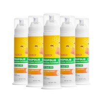 닥터로드 화이트 미백 기능성 식약처 임상 인증 브라질 프로폴리스 입냄새 제거 잇몸 케어 구취 충치 치석 치태 시린이 제거 무불소 의약외품 펌핑 고체 추천 치약, 100g, 5개