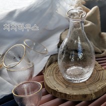 막걸리 담금주 유리 호리병 세트, G