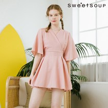 [스위트숲] 퀼로트 미니 점프슈트(WX4OVJ1)