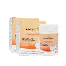 락토필듀오 엔테로 60캡슐(2개월분) 온가족 유산균 모유유산균 장건강 영양제