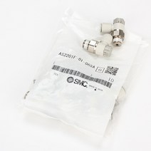 SMC 공압 커넥터 AS1201F-M5-04A/06A AS2201F-01/02-06/08SA 속도 제어 밸브 AS, 07 AS2201F-02-06SA