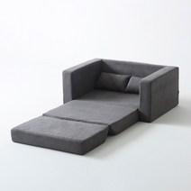 장인가구 제프 아쿠아텍스 2인용 소파베드, 아이보리