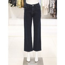 밸리걸 세미 부츠컷 기모 데님 팬츠 393671