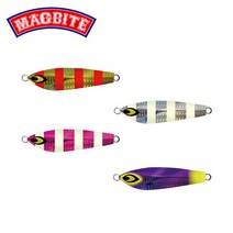 맥바이트 비타지그 80g 갈치지깅 스몰슬로우메탈 MAGBITE BITA JIG, 01아카킨제브라-303828
