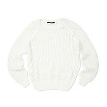 [잭앤질] 그물 짜임 니트(32152SR501_WH)