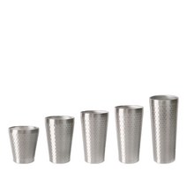 커피상회 홈아트 벌집 이중 진공 스텐컵 5종, 430ml