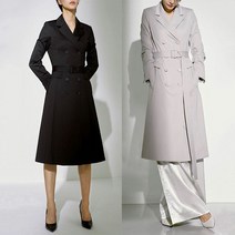 트렌치형 벨트 원피스