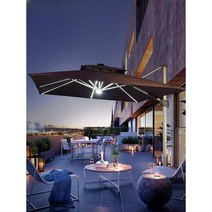 무더위 쉼터 야외 휴게실 그늘막 대형 파라솔 카페 술집 횡단보도 그늘막 초대형우산, 3m 퍼플