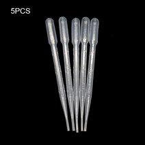 개미집 관찰 곤충 키우기 아크릴 앤트하우스 개미 둥지 액세서리 3ml 개미 농장 점 적기 도구 애완 동물, 01 5pcs_01 3ml 1.2x15.5cm