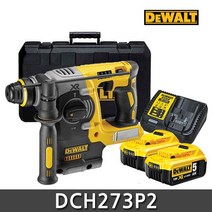 충전로타리햄머 DCH273P2 18V 5.0Ah 배터리2개 디월트, 선택1 DCH273 5A 배터리2개 세트
