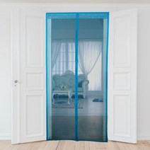자석문발 일체형 모기장 120cm ahrlwkd665, & 일반형 120 블루