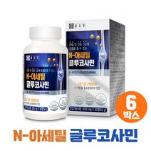 종근당 N-아세틸 글루코사민 관절 연골 건강 상어연골분말 콘드로이친 식약처인증 건강기능식품, 90정, 6개