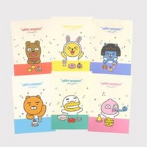 카카오프렌즈 해피모먼트 신학기 무선 제본노트