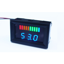멀티 배터리 잔량표시기(7V-100V), 빨강