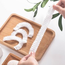 PKFARM 100매입 미용실 투명 머리캡 방수 비닐 헤어커버, 100매(1세트)