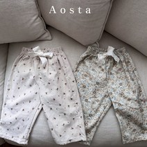 아오스타 엘리바지 유아가을팬츠 등원룩 데일리바지 아기팬츠 나들이룩