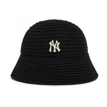 MLB 니트 돔햇 NY 블랙