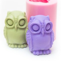 마이몰드코리아 수제몰드 - 부엉이2 (소) 실리콘몰드