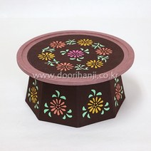 한지 차반 상류 DIY 한지공예 만들기세트 두리한지공방, 11.묵향소상(원-1)
