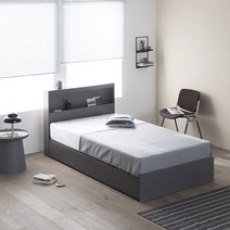 파로마 르마르 LED 통수납침대 SS 메리엇210T온탑매트 착불, 화이트