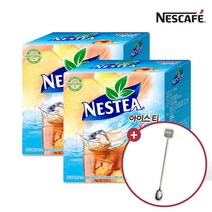 네스카페 [네스카페] 네스티 복숭아 아이스티 70T x 2개 + 머들러 증정