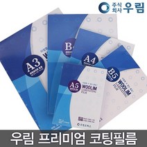 라미네이팅 기계코팅필름 문서 사진코팅 오피스 코팅용지, 1세트, A4(80MICX216X303)100매
