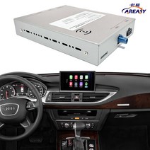 무선 카플레이 모니터 아우디 A6 c7 A7 2009-2018 용 무선 안드로이드 카플레이 OEM 오리지널 자동차 화면, 01 은