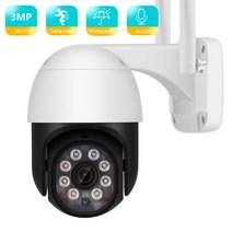 BESDER 3MP PTZ Wifi 카메라 IP 야외 AiHuman 감지 오디오 HD 보안 CCTV 카메라 컬러 야간 투시경 2MP 무선 IP 카메라 P2P, 2MP 128G 카드, 협력사, EU 플러그