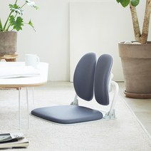 듀오백 온돌 D922 패브릭 좌식의자 폴딩형, 레드