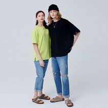 모즈모즈 모즈모즈 스탠다드핏 특양면 반팔티셔츠