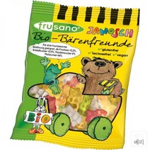 독일 Frusano Fruchtgummi Janosch Bärenfreude 프루사노 베어 조이 곰 과일 젤리 50g 5팩