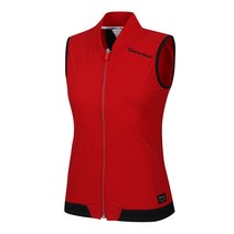 [테일러메이드]여성 배색 포인트 집업 베스트 TWVEJ5911-500