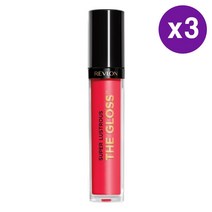 Revlon Super Lustrous The Gloss 240 Fatal Apple 레브론 슈퍼 러스트러스 더 글로스 페이탈 애플 3 팩