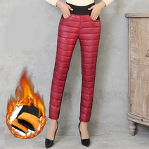 스키복 스키바지 겨울 여성 바지 플러스 크기 벨벳 슬림 열 허리 스트레이트 코 튼