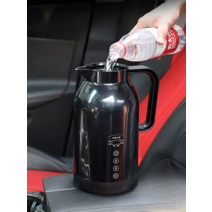 차량용 커피포트 카포트 냉온 컵홀더 전기포트 12V 24V 텀블러 휴대용 캠핑, 750ml 대형차 24V 전용 포트