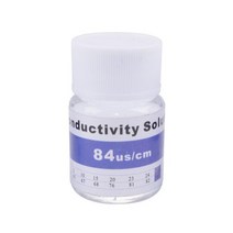 견고한 PH ORP 교정 솔루션 EC TDS 테스터용 재사용 가능 휴대용 Ph 조절기 25ml 84us/cm 12.88 ms/cm 1382, 04 84
