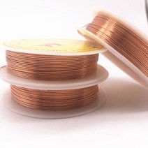 쥬얼리 만들기 부자재 diy 소품 0.2/0.3/0.4/0.5/0.6/0.7/0.8/1.0mm 황동 구리 와이어 색상보석 만들기용 구슬